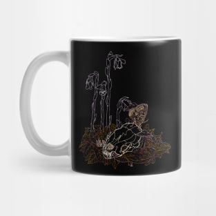 Skunk skull Mug